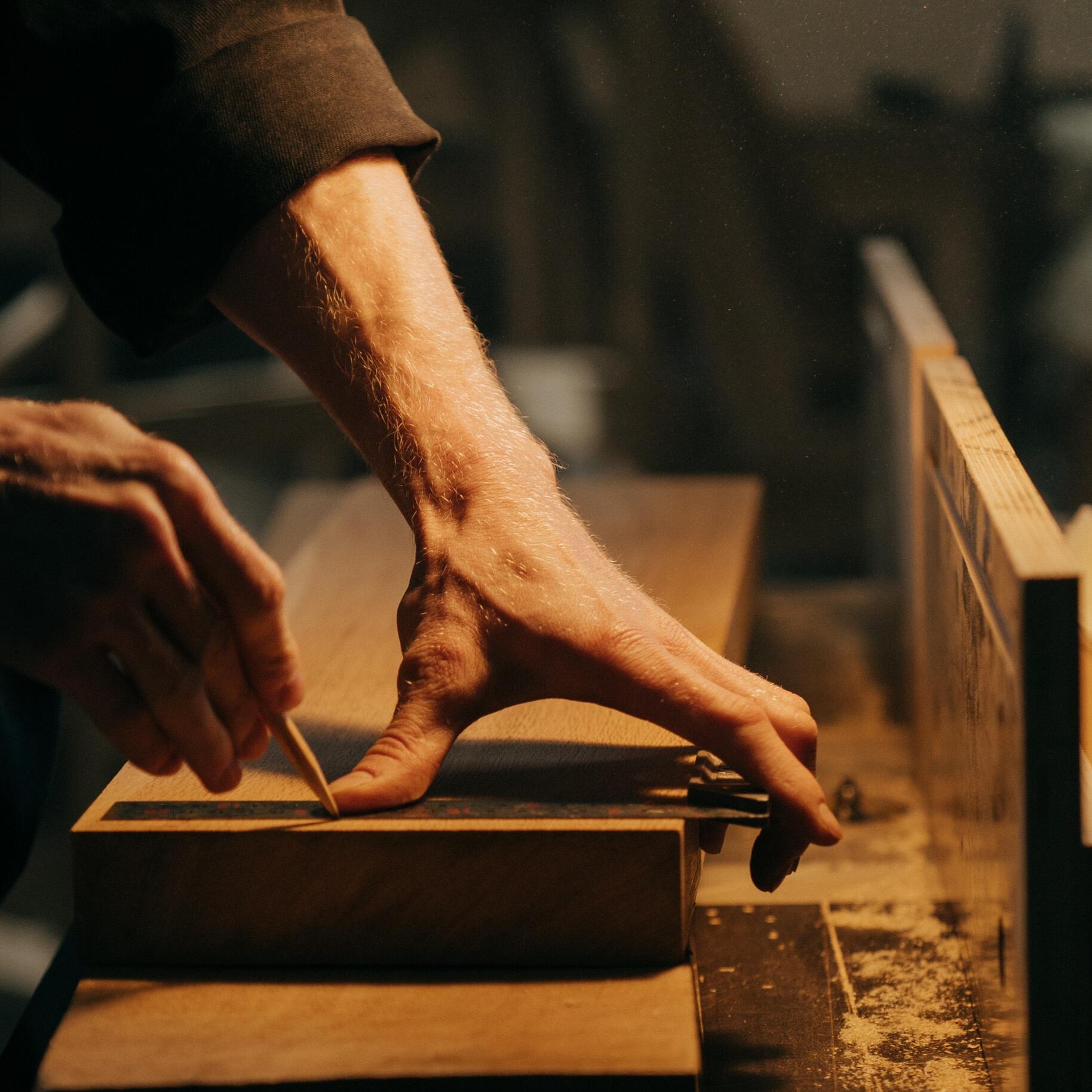 Craftsman working